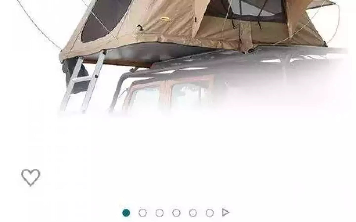 Smittybilt overlander Roof Top Tent — used rooftop tents for sale (photo 6)