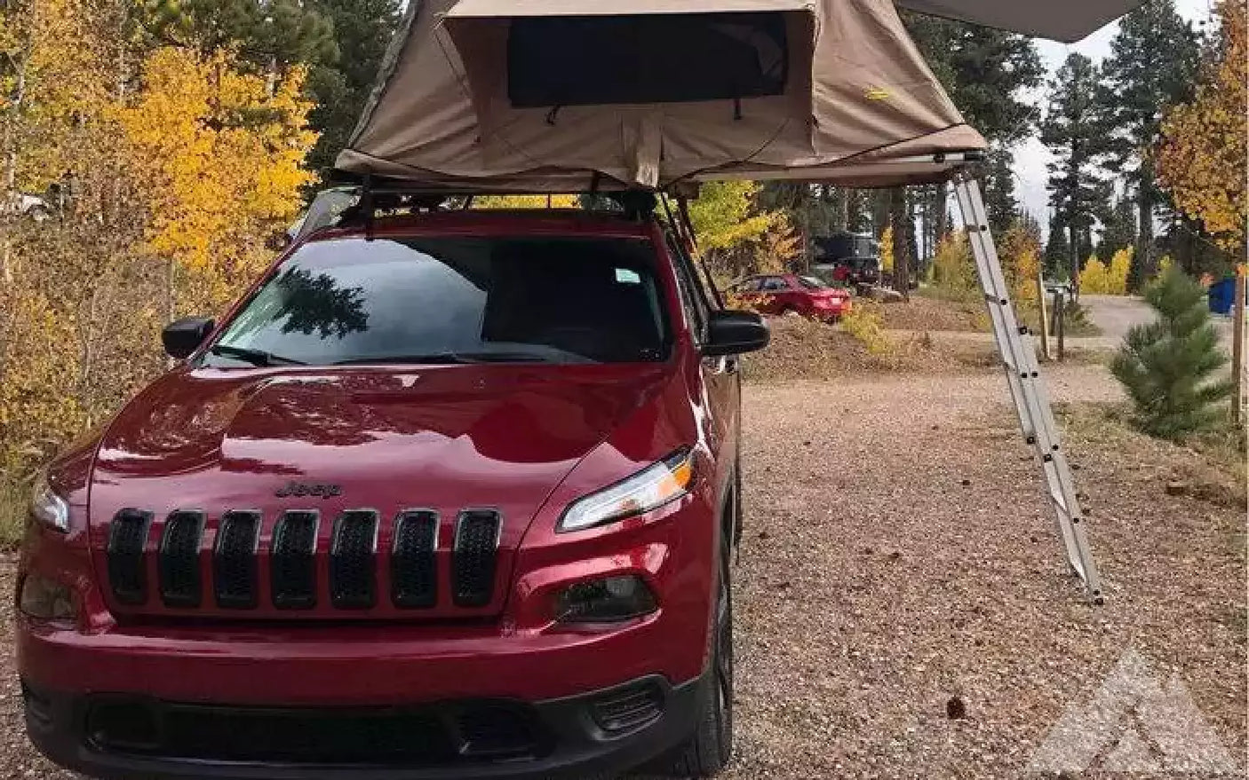 Smittybilt Overlander Roof Top Tent — used rooftop tents for sale (photo 2)