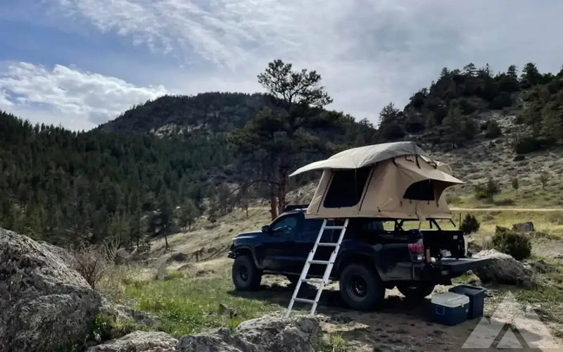 Smittybilt Roof Top Tent & 3rd Gen Tacoma Bed — used rooftop tents for sale (photo 3) — photo 3