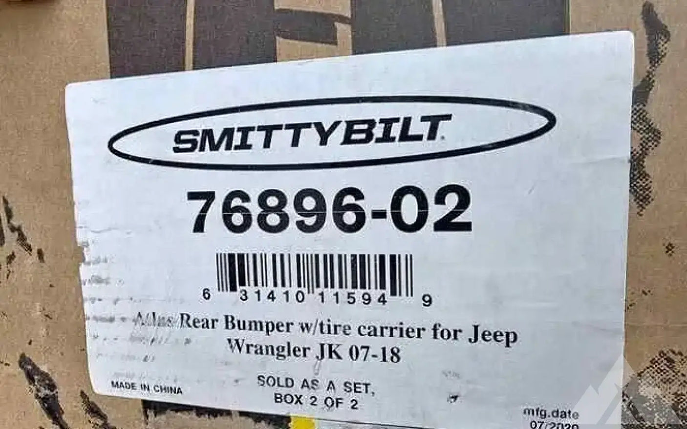 Smittybilt Tire carrier 07- 2018 JK / Wrangler — new tire carriers & swing outs for sale (photo 5)