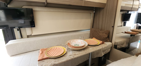 Experience this RV rental interior