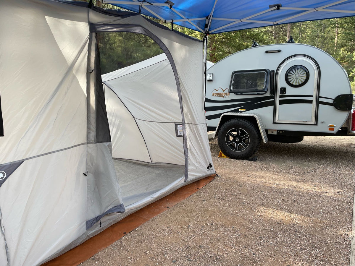 T@g Luxury Teardrop—Gas Saver! A/C & Heater, Outdoor Kitchen & King Bed! — photo 11