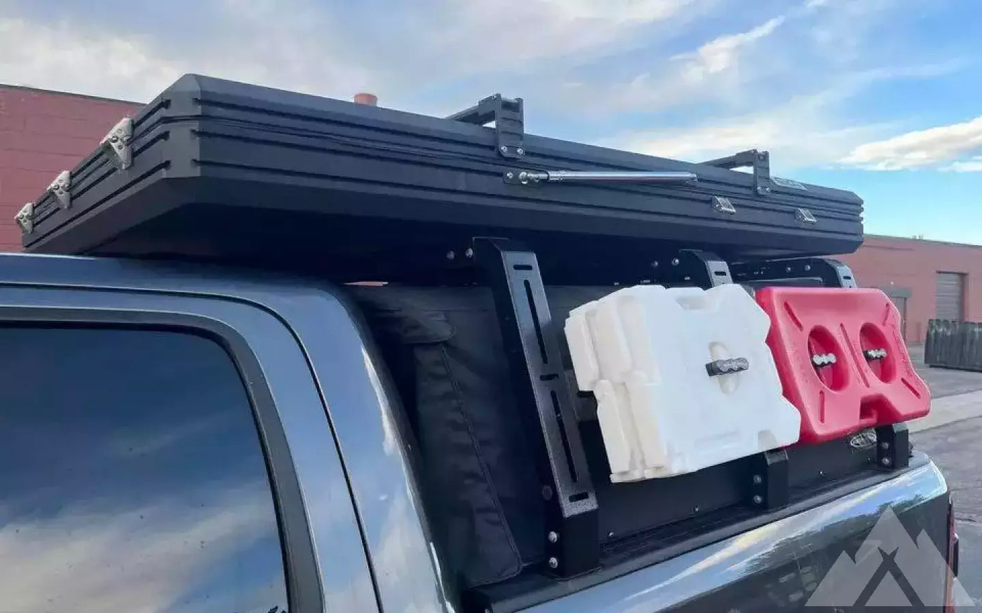Softopper Canopy/DatinFab Rack w/ CVT Rooftop Tent — used rooftop tents for sale (photo 5) — photo 5