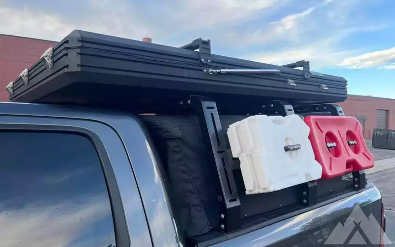 Softopper Canopy/DatinFab Rack w/ CVT Rooftop Tent — used rooftop tents for sale (photo 5) — photo 5