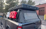 Softopper Canopy/DatinFab Rack w/ CVT Rooftop Tent — used rooftop tents for sale (photo 2)