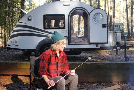 Enjoying an RV rental getaway!