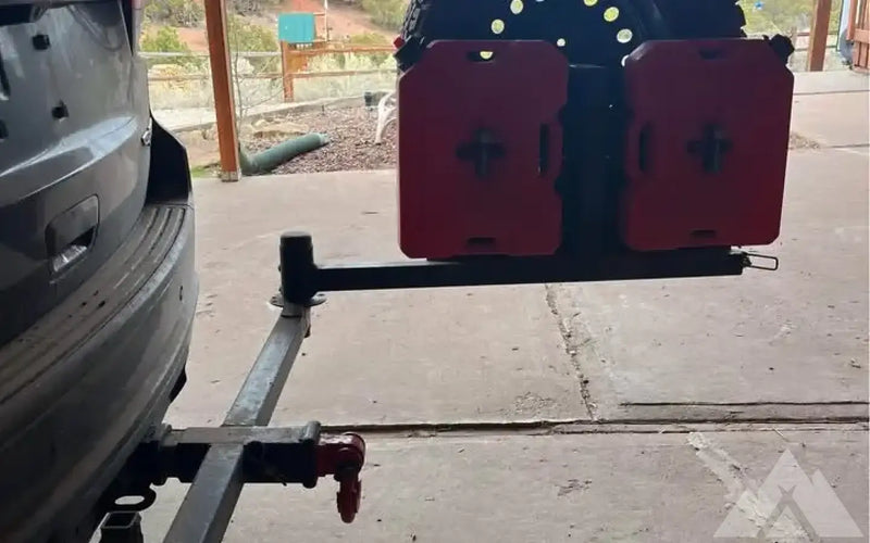 Spare Tire Carrier w/ Rotopax — used tire carriers & swing outs for sale (photo 4) — photo 4