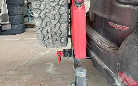 Spare Tire Carrier w/ Rotopax