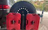 Spare Tire Carrier w/ Rotopax — used tire carriers & swing outs for sale (photo 2)