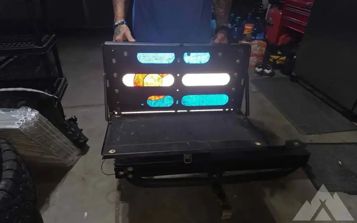 Spare Tire Carrier with accessories — used tire carriers & swing outs for sale (photo 4) — photo 4