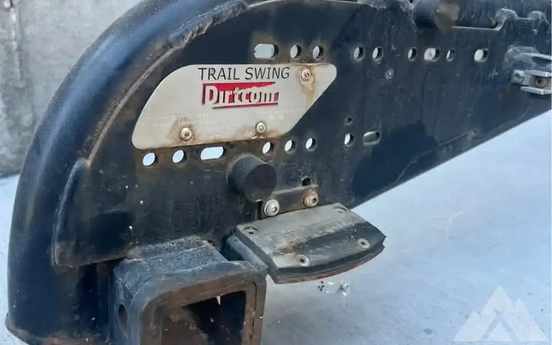 Spare tire swing out - hitch mounted — used tire carriers & swing outs for sale (photo 2) — photo 2