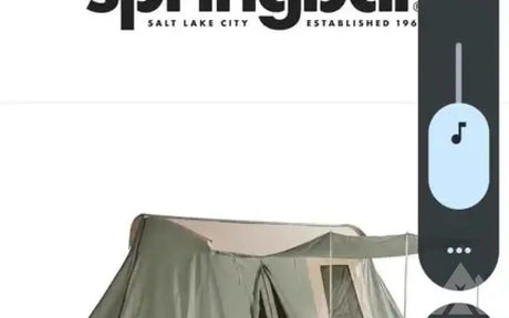 Spring bar canvas vagabond 7 10x12 — used tents & canopies for sale (photo 2)
