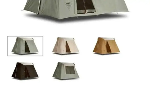 Springbar canvas tent