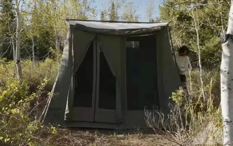 Springbar Classic Jack 100 Canvas Tent (10’x10’) w — used tents & canopies for sale (photo 4)