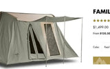 Springbar Family Camper — used tents & canopies for sale