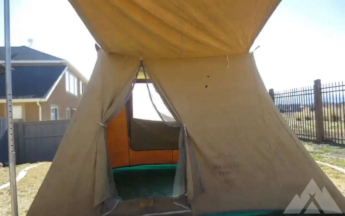 Springbar Family Traveler Canvas Tent — used tents & canopies for sale (photo 2) — photo 2