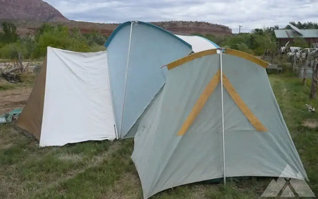 Springbar Tent 10X14 Canvas Lounge Plus 2 Detachab — used tents & canopies for sale (photo 2)