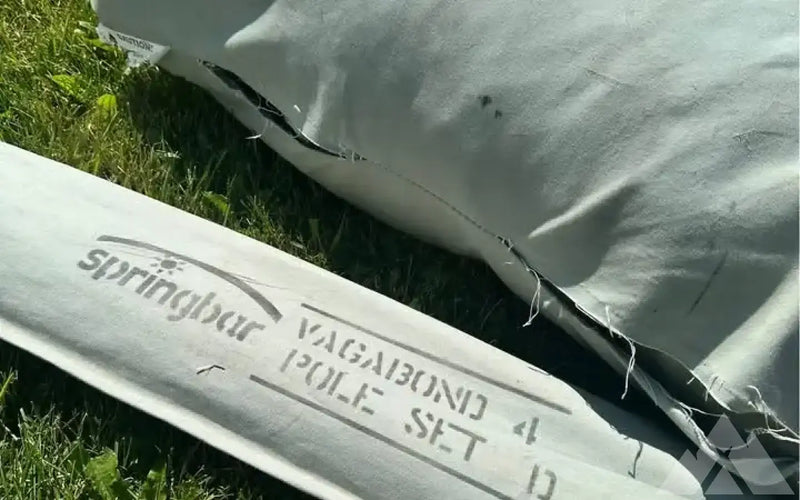 Springbar Vagabond 4 Canvas Tent — used tents & canopies for sale (photo 2) — photo 2