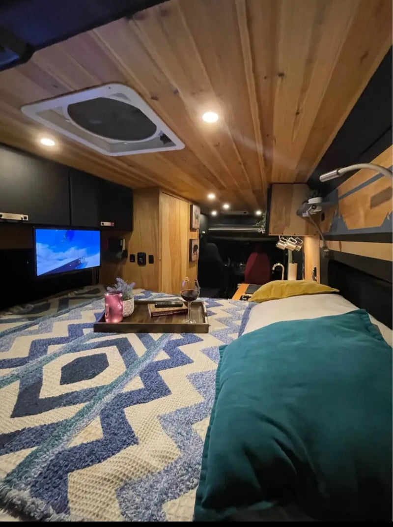 By Denver International Airport, a heated cabin on wheels — photo 1