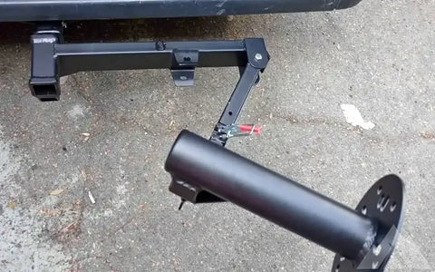 Swing Out Hitch Spare Tire Carrier