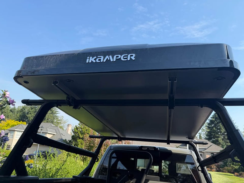 IKamper sky camp roof tent rack, air mattress in Wilsonville, OR (photo 3) — photo 3