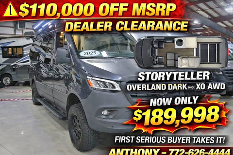 2025 Storyteller OVERLAND DARK MODE XO AWD