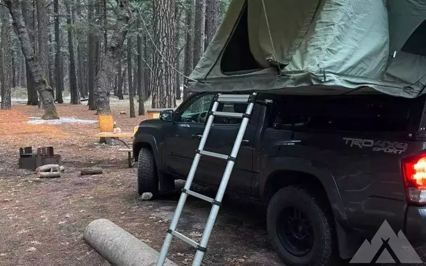 Tacoma Bed Rack and Roof Top Tent — used rooftop tents for sale (photo 2)