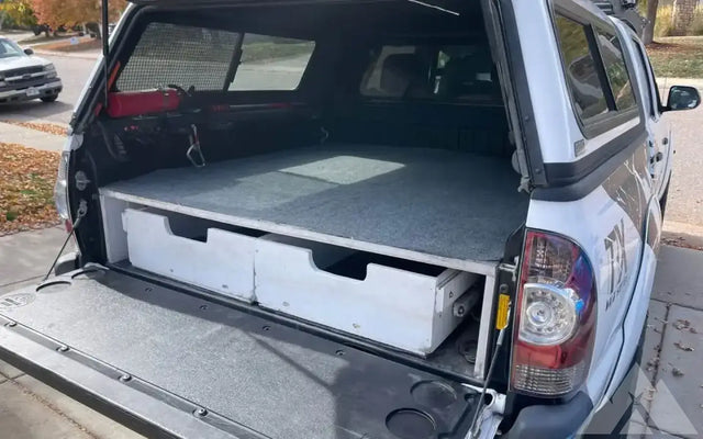 Tacoma short bed drawers. Overland or tool storage — photo 2