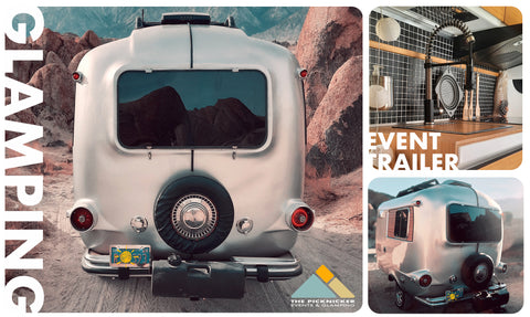 The Picknicker - 13' Burro Glamping Trailer (Delivery Only) overland rental