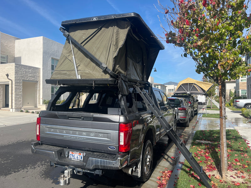 F350 Platinum with rooftop tent — photo 3