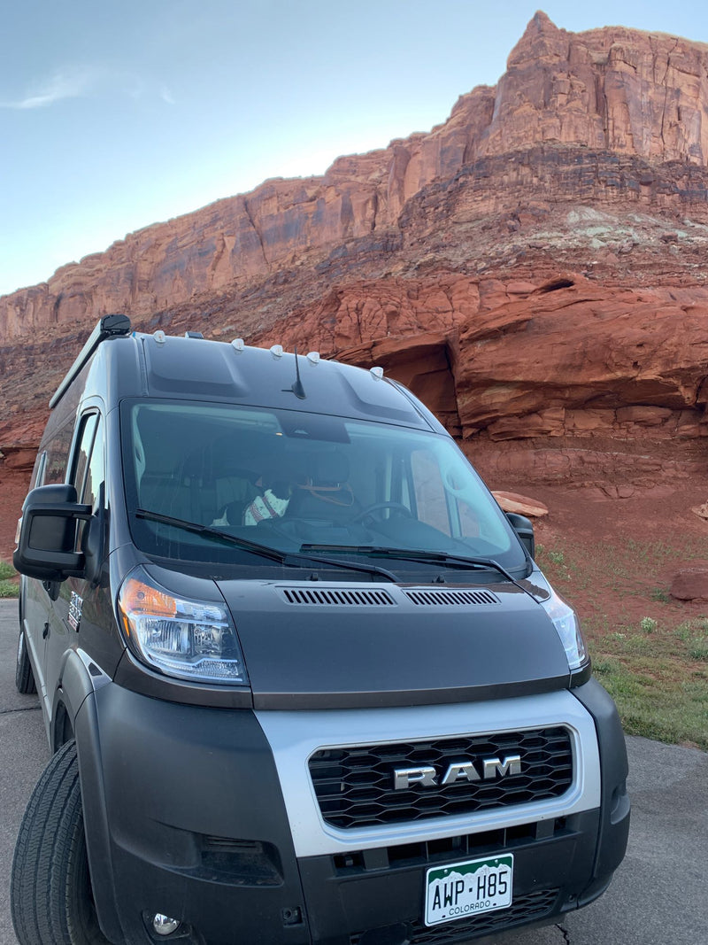 Explore red rock landscapes with this RV rental Ram ProMaster van — photo 1