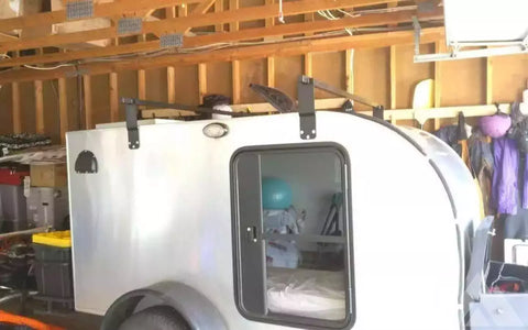 Tear drop camper.