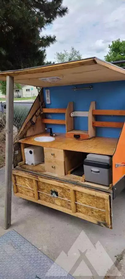 Teardrop camper trailer homebuilt needs work — used overland trailer for sale in West Valley City, UT (photo 4)
