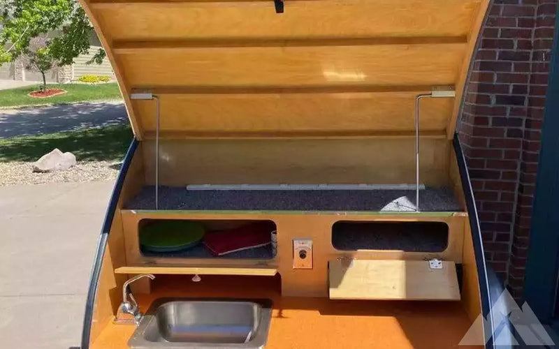Teardrop Trailer - Retro Traveler — used overland trailer for sale in Parker, CO (photo 3) — photo 3