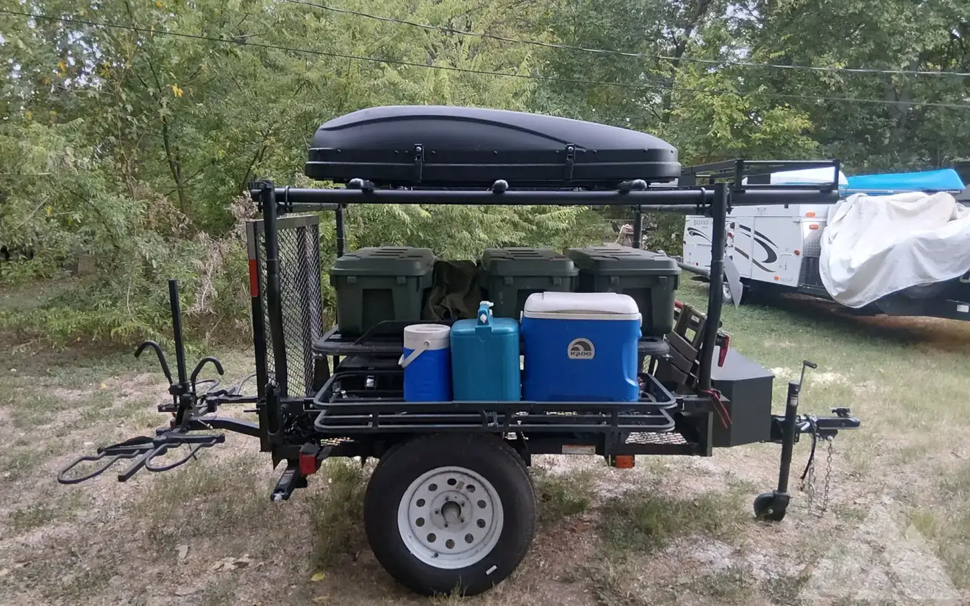 Tent trailer hunting/fishing overland trailer — used overland trailer for sale in Fort Worth, TX (photo 6) — photo 6