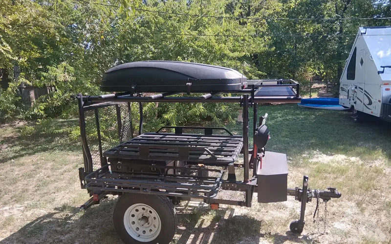 Tent trailer hunting/fishing overland trailer — used overland trailer for sale in Fort Worth, TX (photo 3) — photo 3