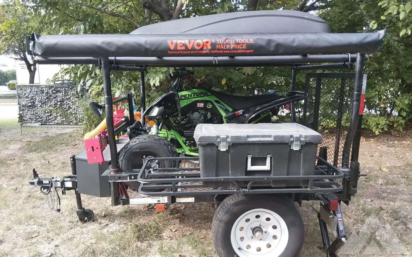 Tent trailer hunting/fishing overland trailer — used overland trailer for sale in Fort Worth, TX (photo 8) — photo 8
