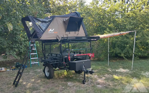 Tent trailer hunting/fishing overland trailer