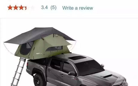 Tepui Rooftop Tent and C4 Bed Rack — used rooftop tents for sale (photo 2)
