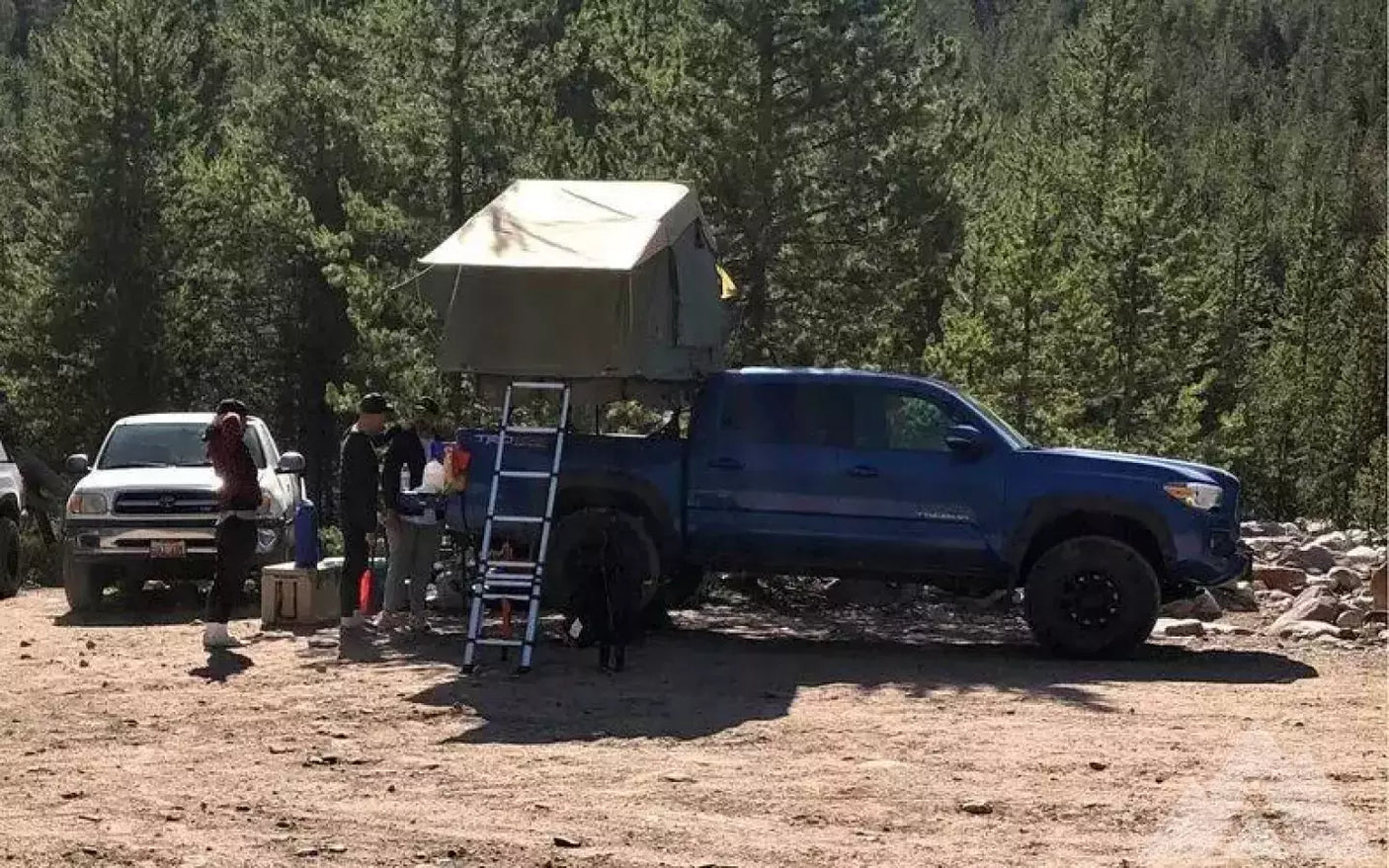 Tepui Rooftop Tent and C4 Bed Rack — used rooftop tents for sale
