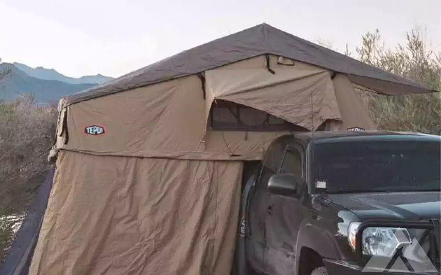 Tepui RTT + Tacoma BAMF bed rack/bars RTT — used rooftop tents for sale (photo 4)