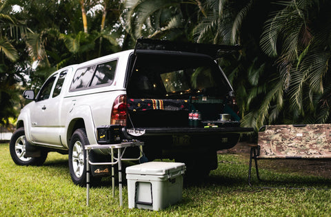 4x4 Toyota Tacoma with camping gear/electric  shower overland rental
