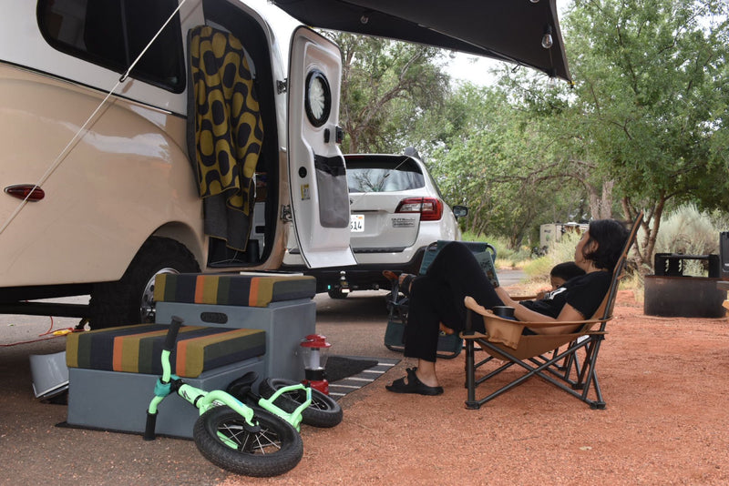  perfect for your next RV rental adventure.|This two-tone compact RV rental — photo 5