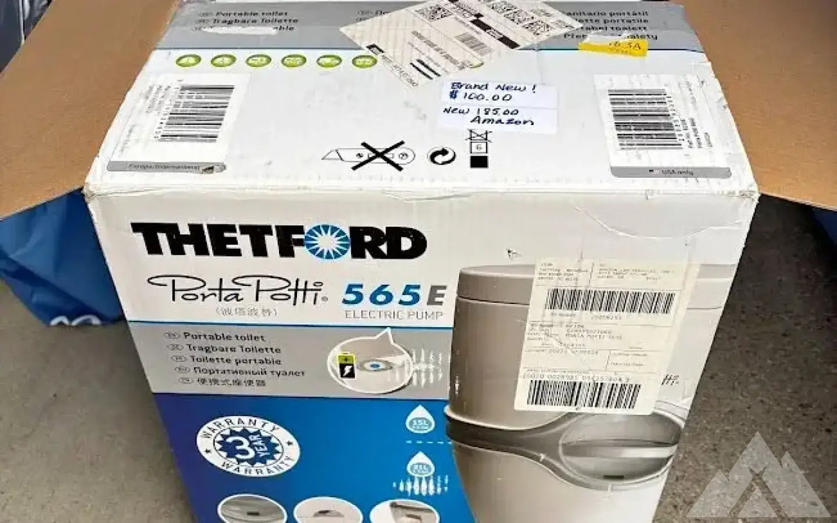 Thetford 565E Porta Potti Portable Battery Powered — new showers & toilets for sale (photo 2) — photo 2