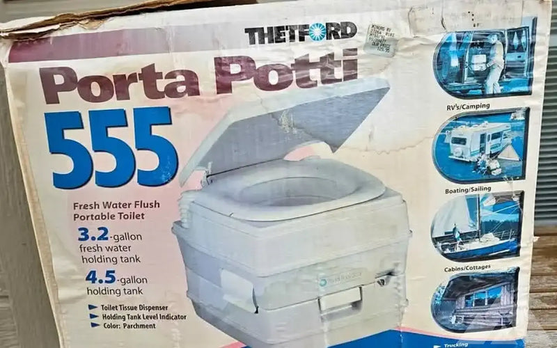 Thetford Porta potti 555 — used showers & toilets for sale (photo 4) — photo 4