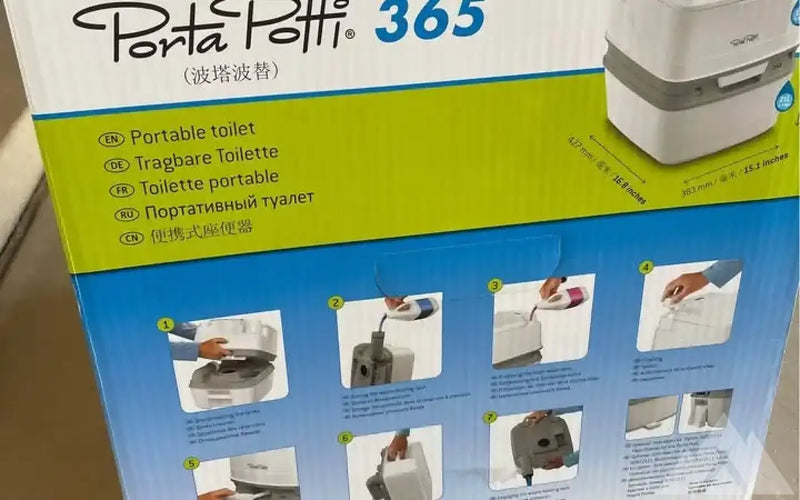 Thetford Porta Potti 365 Portable Toilet — new showers & toilets for sale (photo 2) — photo 2
