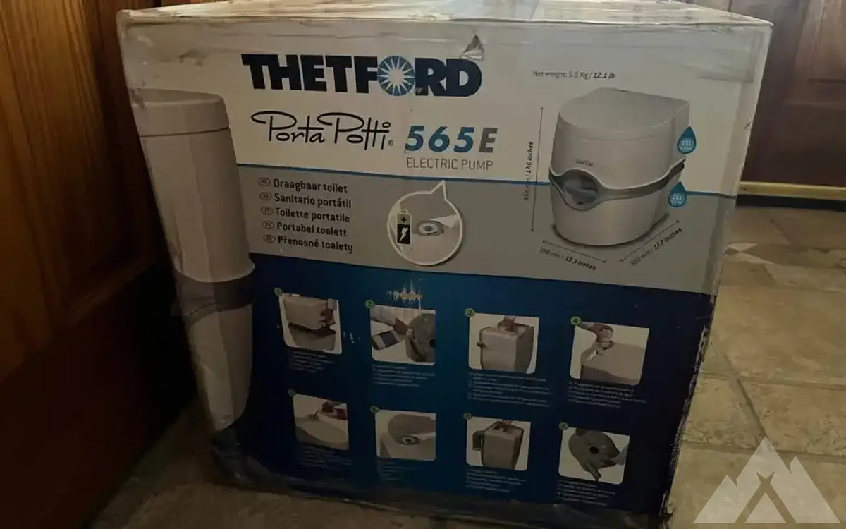 Thetford Porta Potti 565E Electric Pump Portable T — new showers & toilets for sale (photo 3) — photo 3