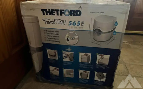 Thetford Porta Potti 565E Electric Pump Portable T — new showers & toilets for sale (photo 3)