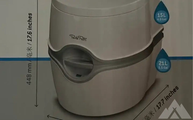 Thetford Porta Potti 565E Electric Pump Portable T — new showers & toilets for sale (photo 4) — photo 4