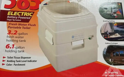 Thetford Porta potti electric portable toilet